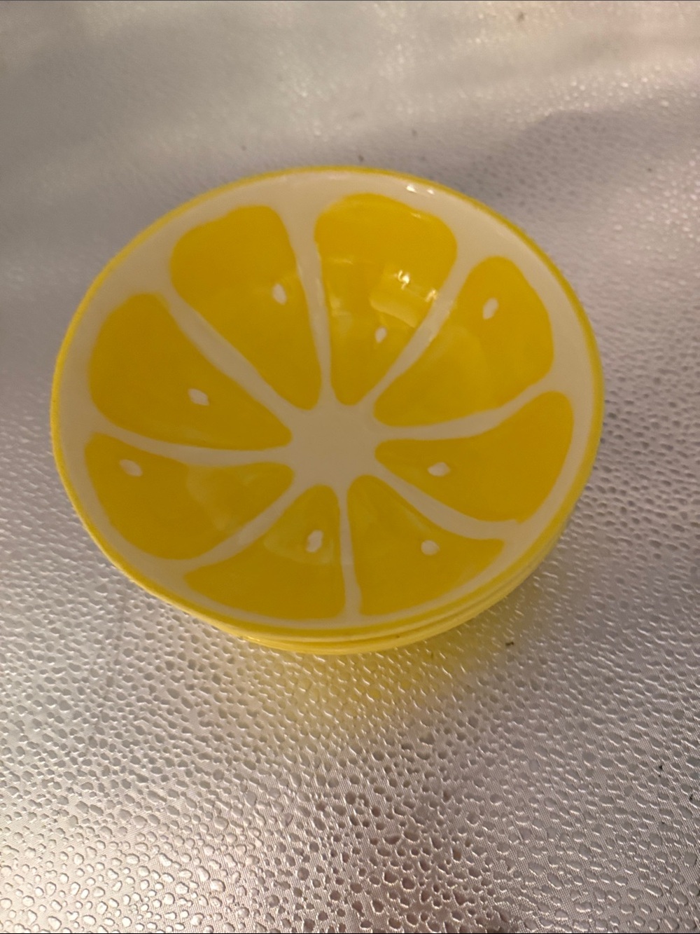 Smart Living Yellow Ceramic Citrus Bowls - Set of 2 - Picture 14 of 14